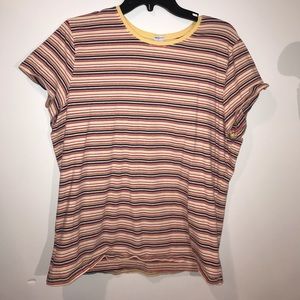 super comfy pastel striped shirt